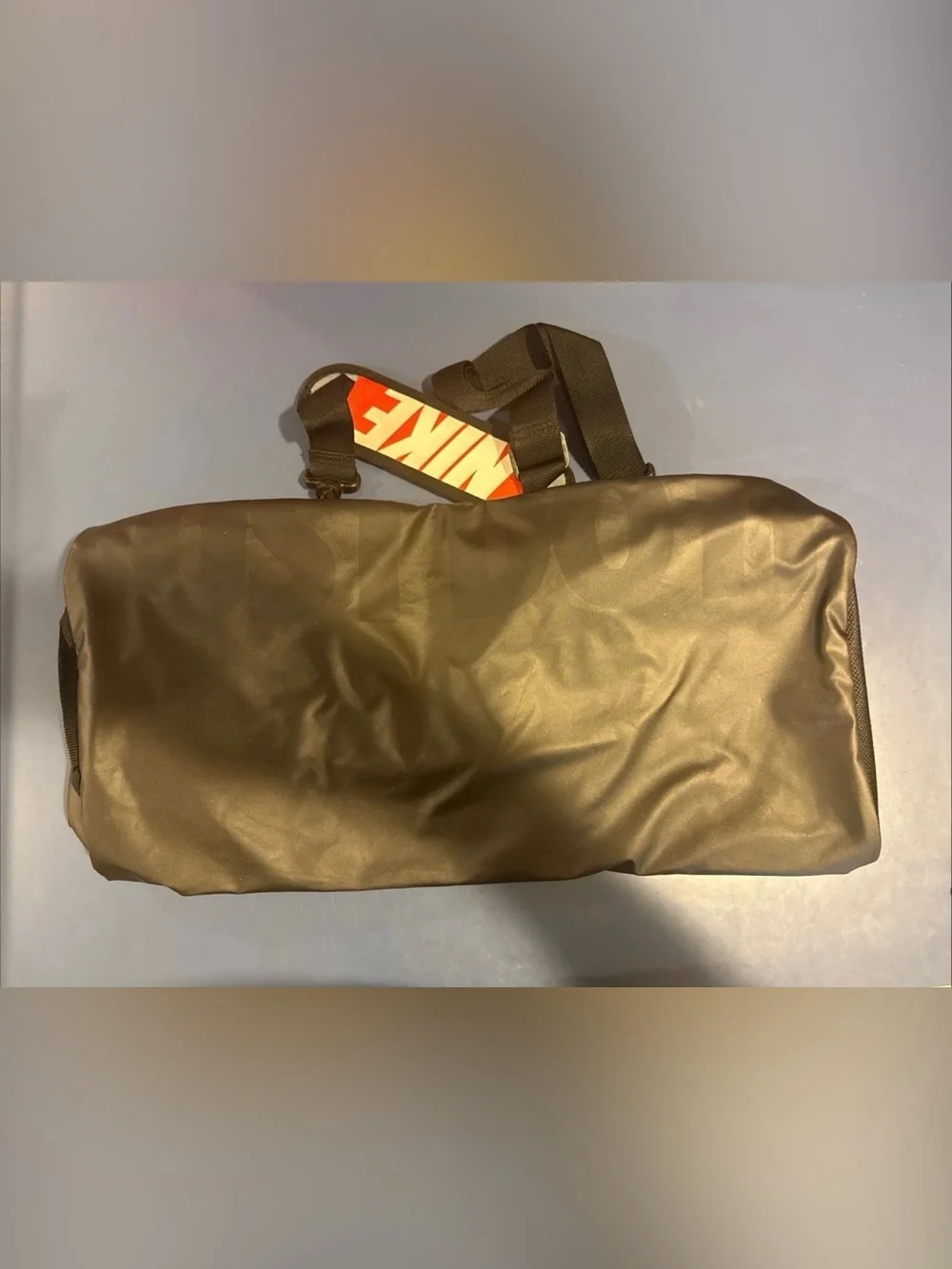 Nike Orange and Black Sports Duffel Bag | I’m new here, try this item at a low $